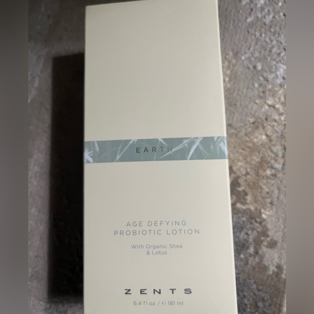 Zents Earth Age Defying Probiotic Lotion